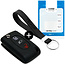 Funda Carcasa llave compatible con Citroën - Funda de Silicona - Cover de Llave Coche - Negro