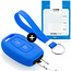 Capa para chave do carro compatível com Dacia - Capa Protetora de Chave Remota de Silicone - Tampa Remota FOB - Azul