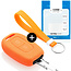 Cover chiavi auto compatibile con Dacia - Copertura protettiva - Custodia Protettiva in Silicone - Arancione
