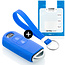 Capa para chave do carro compatível com Mazda - Capa Protetora de Chave Remota de Silicone - Tampa Remota FOB - Azul