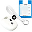 Funda Carcasa llave compatible con Toyota - Funda de Silicona - Cover de Llave Coche - Blanco