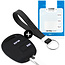 Car key cover compatible with Toyota - Silicone Protective Remote Key Shell - FOB Case Cover - Black