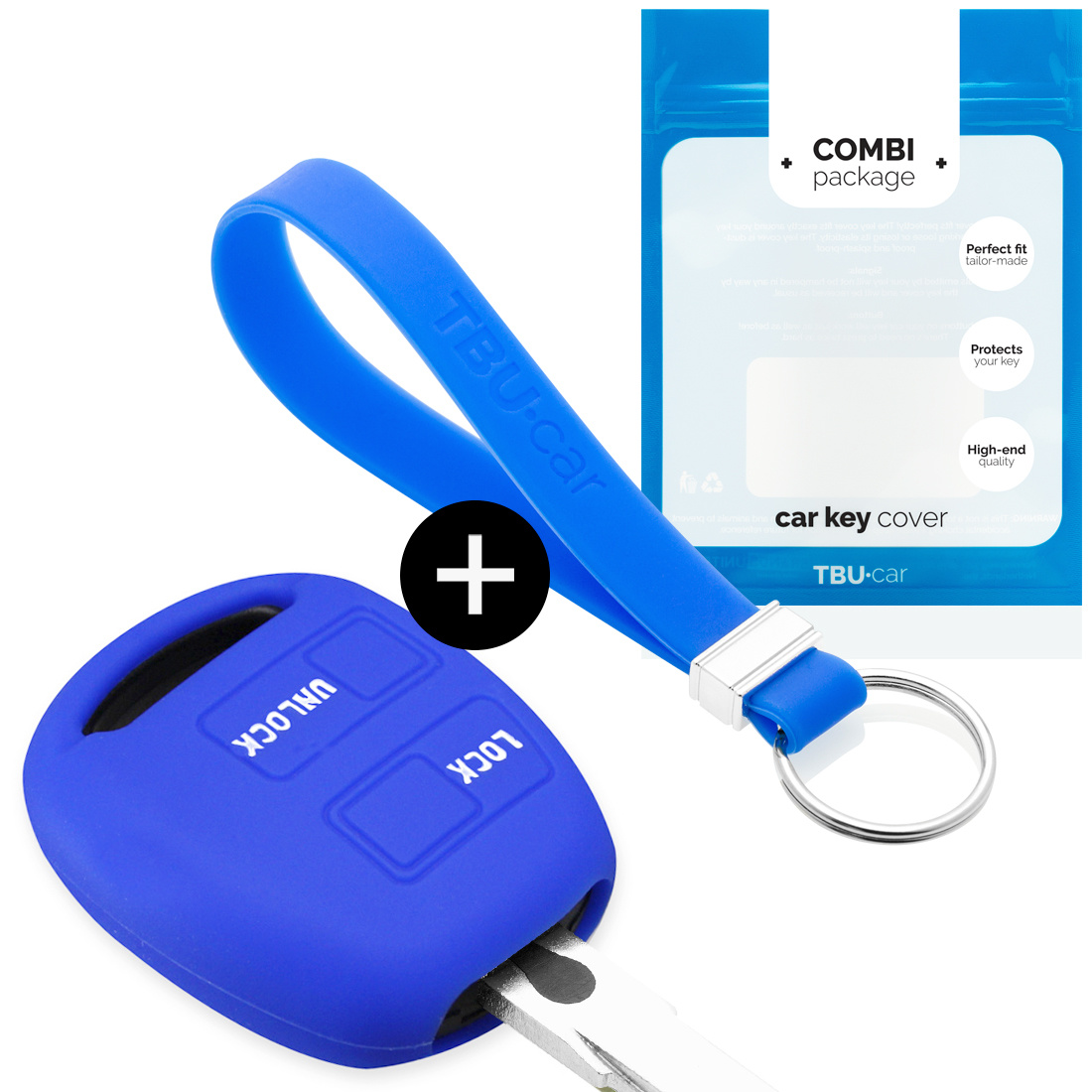 Toyota Car key cover Blue