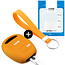 Funda Carcasa llave compatible con Toyota - Funda de Silicona - Cover de Llave Coche - Naranja