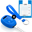 Capa para chave do carro compatível com Saab - Capa Protetora de Chave Remota de Silicone - Tampa Remota FOB - Azul
