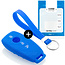 Capa para chave do carro compatível com Mercedes - Capa Protetora de Chave Remota de Silicone - Tampa Remota FOB - Azul