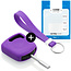 Cover chiavi auto compatibile con Ford - Copertura protettiva - Custodia Protettiva in Silicone - Viola