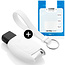 Cover chiavi auto compatibile con Mercedes - Copertura protettiva - Custodia Protettiva in Silicone - Bianco