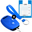 Capa para chave do carro compatível com Honda - Capa Protetora de Chave Remota de Silicone - Tampa Remota FOB - Azul