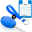 Funda Carcasa llave compatible con Mini - Funda de Silicona - Cover de Llave Coche - Azul