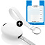 Cover chiavi auto compatibile con Mini - Copertura protettiva - Custodia Protettiva in Silicone - Bianco