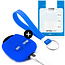 Capa para chave do carro compatível com Mitsubishi - Capa Protetora de Chave Remota de Silicone - Tampa Remota FOB - Azul