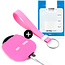 Funda Carcasa llave compatible con Mitsubishi - Funda de Silicona - Cover de Llave Coche - Rosa