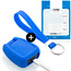 Cover chiavi auto compatibile con Opel - Copertura protettiva - Custodia Protettiva in Silicone - Blu