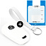 Funda Carcasa llave compatible con Opel - Funda de Silicona - Cover de Llave Coche - Blanco