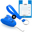 Cover chiavi auto compatibile con Porsche - Copertura protettiva - Custodia Protettiva in Silicone - Blu