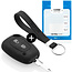 Funda Carcasa llave compatible con Vauxhall - Funda de Silicona - Cover de Llave Coche - Negro