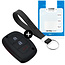 Capa para chave do carro compatível com Hyundai - Capa Protetora de Chave Remota de Silicone - Tampa Remota FOB - Preto