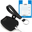 Funda Carcasa llave compatible con Vauxhall - Funda de Silicona - Cover de Llave Coche - Negro