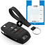 Capa para chave do carro compatível com Hyundai - Capa Protetora de Chave Remota de Silicone - Tampa Remota FOB - Preto