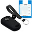 Funda Carcasa llave compatible con Vauxhall - Funda de Silicona - Cover de Llave Coche - Negro