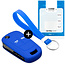 Capa para chave do carro compatível com Vauxhall - Capa Protetora de Chave Remota de Silicone - Tampa Remota FOB - Azul