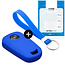 Capa para chave do carro compatível com Vauxhall - Capa Protetora de Chave Remota de Silicone - Tampa Remota FOB - Azul