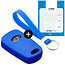Car key cover compatible with Kia - Silicone Protective Remote Key Shell - FOB Case Cover - Blue