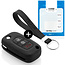 TBU car Cover chiavi auto compatibile con Smart - Copertura protettiva - Custodia Protettiva in Silicone - Nero