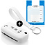 Funda Carcasa llave compatible con Smart - Funda de Silicona - Cover de Llave Coche - Blanco