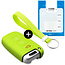 Cover chiavi auto compatibile con Kia - Copertura protettiva - Custodia Protettiva in Silicone - Verde lime