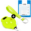 Capa para chave do carro compatível com Smart - Capa Protetora de Chave Remota de Silicone - Tampa Remota FOB - Verde lima