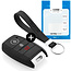 Capa para chave do carro compatível com Kia - Capa Protetora de Chave Remota de Silicone - Tampa Remota FOB - Preto