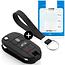 Funda Carcasa llave compatible con Peugeot - Funda de Silicona - Cover de Llave Coche - Negro