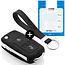 Funda Carcasa llave compatible con Seat - Funda de Silicona - Cover de Llave Coche - Negro