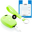 Funda Carcasa llave compatible con Smart - Funda de Silicona - Cover de Llave Coche - Glow in the Dark