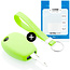 Funda Carcasa llave compatible con Smart - Funda de Silicona - Cover de Llave Coche - Glow in the Dark
