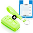 Sleutel cover compatibel met Nissan - Silicone sleutelhoesje - beschermhoesje autosleutel - Glow in the Dark