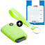 Funda Carcasa llave compatible con VW - Funda de Silicona - Cover de Llave Coche - Glow in the Dark