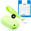 Funda Carcasa llave compatible con Smart - Funda de Silicona - Cover de Llave Coche - Glow in the Dark
