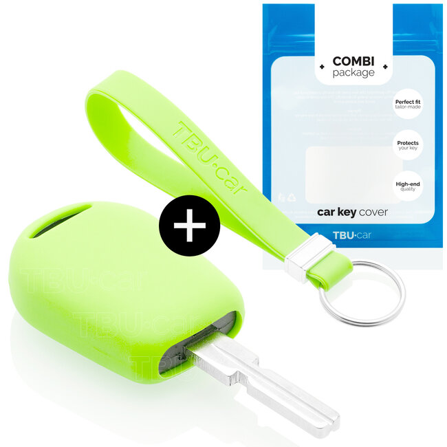 Autoschlüssel Hülle kompatibel mit BMW 3 Tasten - Schutzhülle aus Silikon - Auto Schlüsselhülle Cover in Im Dunkeln leuchten