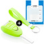 Funda Carcasa llave compatible con Porsche - Funda de Silicona - Cover de Llave Coche - Glow in the Dark