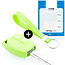 Funda Carcasa llave compatible con Opel - Funda de Silicona - Cover de Llave Coche - Glow in the Dark