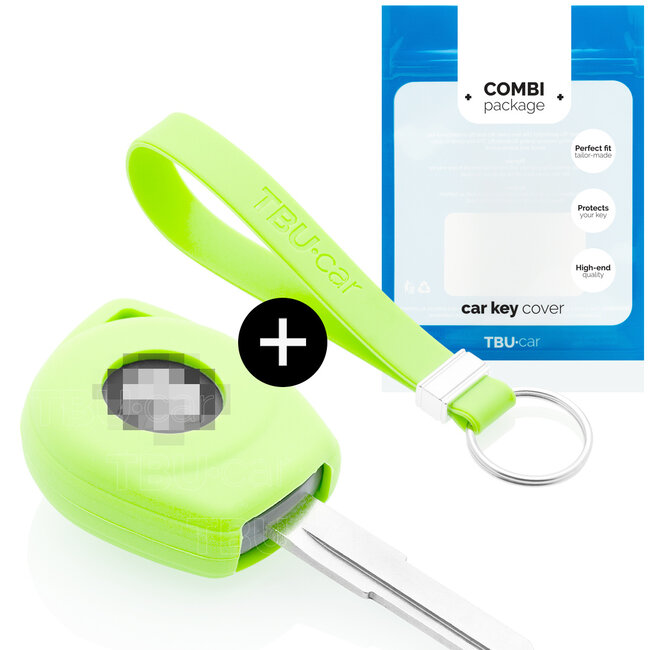 Funda Carcasa llave compatible con Suzuki - Funda de Silicona - Cover de Llave Coche - Glow in the Dark