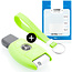 Funda Carcasa llave compatible con Mercedes - Funda de Silicona - Cover de Llave Coche - Glow in the Dark