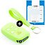 Funda Carcasa llave compatible con Range Rover - Funda de Silicona - Cover de Llave Coche - Glow in the Dark