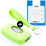 Funda Carcasa llave compatible con Range Rover - Funda de Silicona - Cover de Llave Coche - Glow in the Dark
