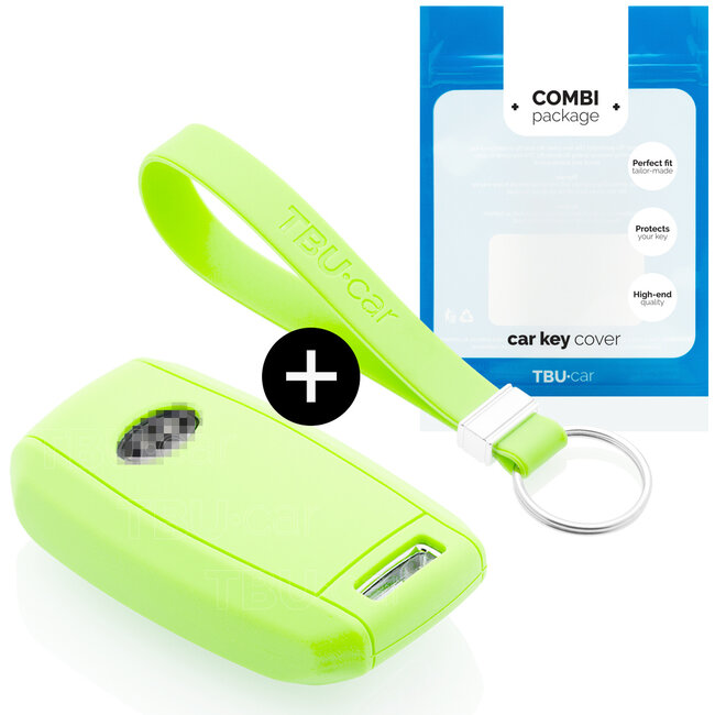 Sleutel cover compatibel met Kia - Silicone sleutelhoesje - beschermhoesje autosleutel - Glow in the Dark