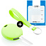 Funda Carcasa llave compatible con Smart - Funda de Silicona - Cover de Llave Coche - Glow in the Dark