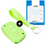 Capa para chave do carro compatível com Hyundai - Capa Protetora de Chave Remota de Silicone - Tampa Remota FOB - Fosforescente